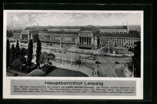 Lipsia stazione centrale con - lipsia,,