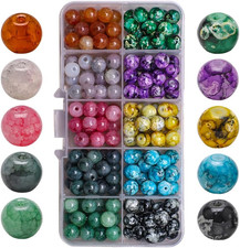 Perline per Braccialetti, Perline Di Pietra Naturale Bigiotteria Fai Da Te, 10 C