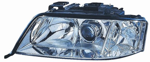 Front projector headlight - front,