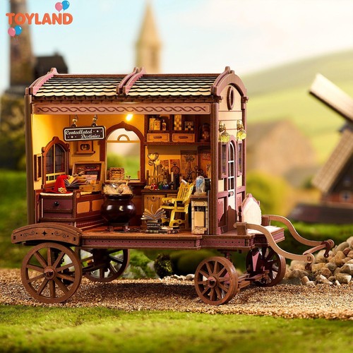 Puzzle legno carrozza - in, 3d