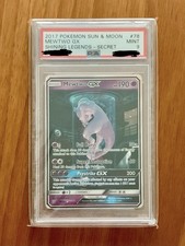 Pokemon Card Mewtwo GX Secret 78/73 Shining Legends ENG inglese Mint PSA 9