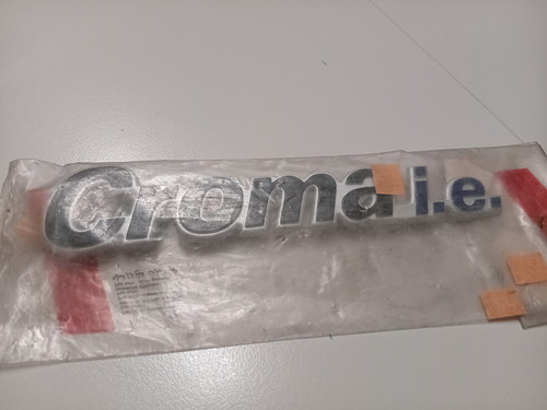 Scritta croma fregio - "croma,