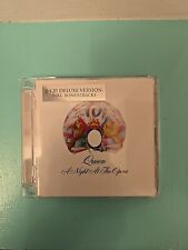 QUEEN "A NIGHT AT THE OPERA" 2 CD DELUXE Nuovo Mai Ascoltato Immacolato!!