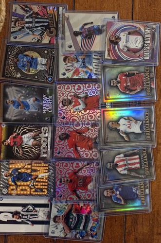 Lotto topps calcio cromati - calcio,