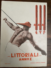 Littoriali anno 1932 u f - anno, g.u.f
