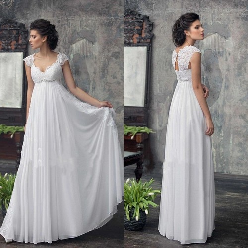 Abiti sposa chiffon 2025 - da,