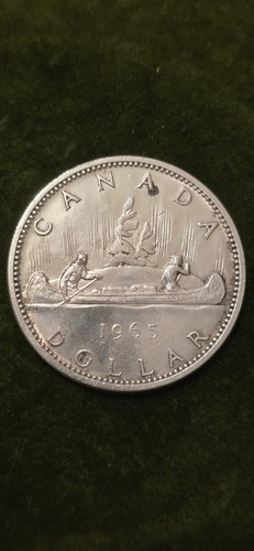 1965 canada silver dollar - 1965,