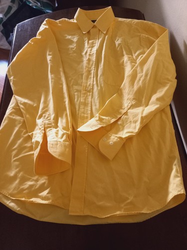 Camicia uomo gialla - camicia,