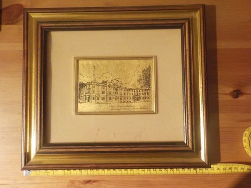 Quadro foglia oro - quadro,