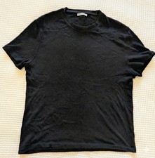 T-shirt uomo ZARA nera maglia
