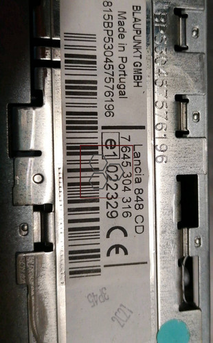 735518686 autoradio lancia - 735518686,