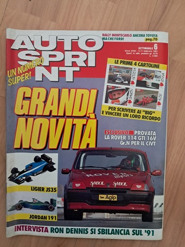 Autosprint 1991 rover 114 - 1991,