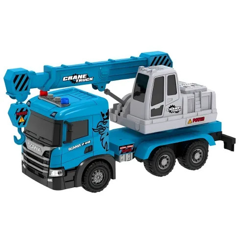 Camion giocattolo con gru - camion,