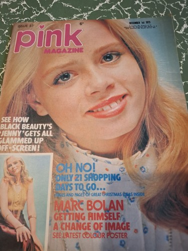 Vintage pink magazine december - vintage,