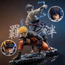 Naruto - Naruto & Sasuke Action Figure 29 cm - Statua da Collezione PVC | NUOVO