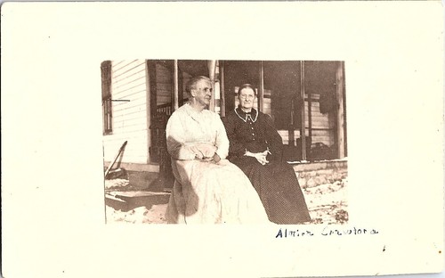 Antico rppc anziano donna - antico,
