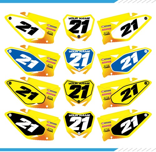 Suzuki rmz numero motocross - rm,