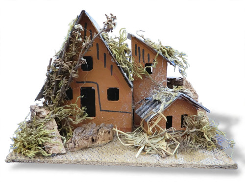 Casetta del presepe anni 60 - casetta,