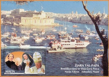 Malta 2001 Papa Giovanni Paolo