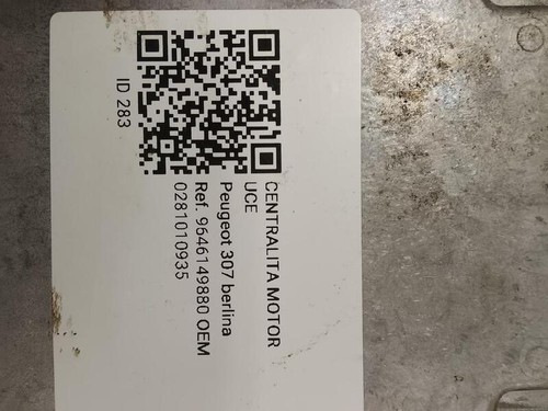 0281010935 centralina motore