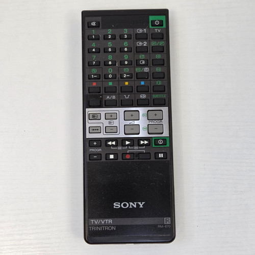 Telecomando sony trinitron - telecomando, tv