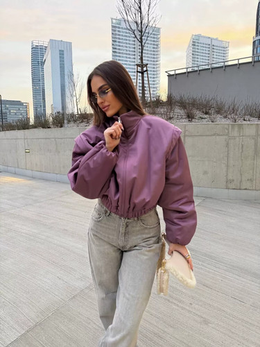 Zara puffer jacket con - zara,