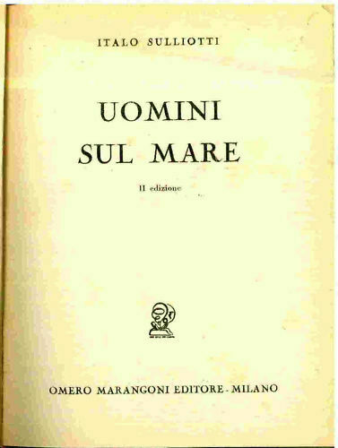 Uomini sul mare italo - sul, di
