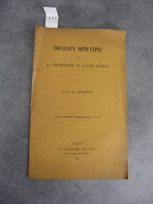 Nouveaux opto-types acuité