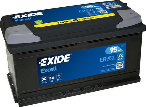 Batteria exide excell ah - exide, 95