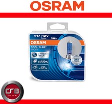 2X COPPIA OSRAM H7 LAMPADE COOL BLUE BOOST 5000K 12V 80W 62210CBBHCB HYPER BLUE