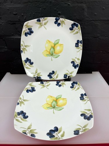 Set piatti torta quadrati - torta,