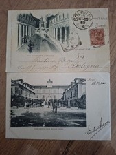 ACQUI TERME alessandria  lotto 2 cartoline 1900