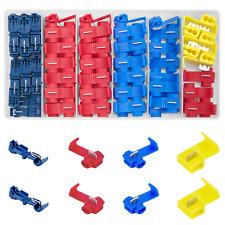 80 Morsetti Di Derivazione, Connettori Elettrici Terminali Rapidi Isolati