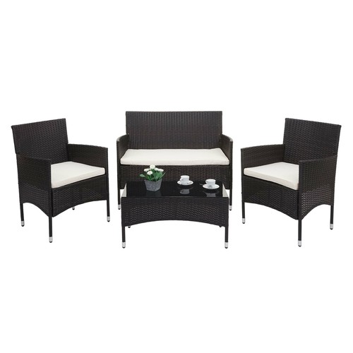 Set salotto polyrattan - set,