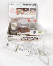 Braun Minipimer Vario MR 720 frullatore Immersione set robot cucina RAMS -79F