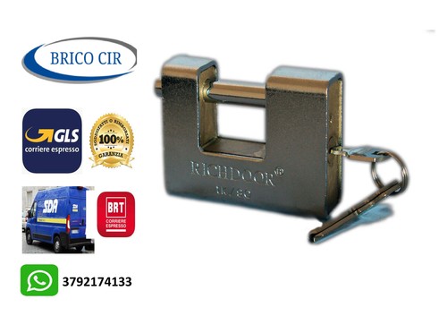 Lucchetto acciaio temprato - lucchetto,