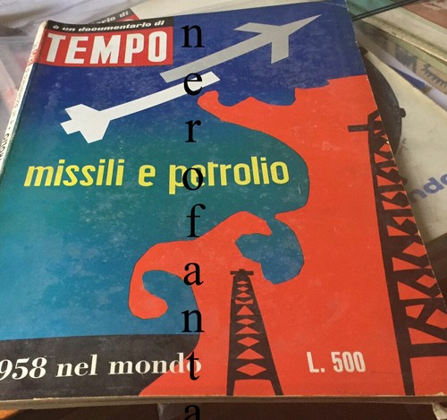 1958 nel mondo missili - mondo., e