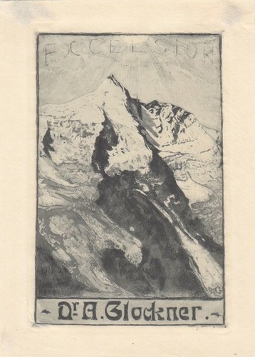Exlibris bookplate incisione - bookplate,