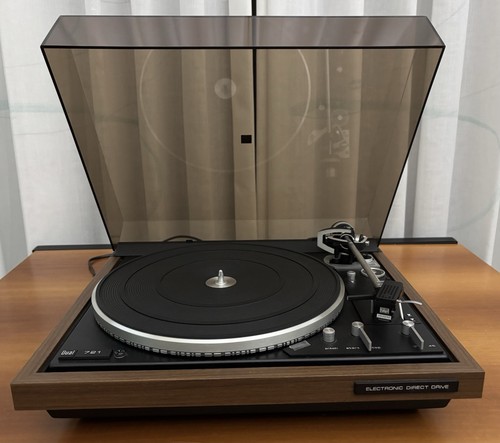 Dual 721 turntable shure - cs,