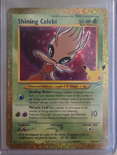 Shining celebi 106 105 - shining, #106/105