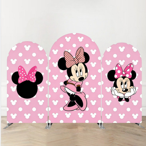 Minnie mouse rosa arco - arco, sfondo