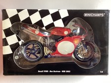 Minichamps Modellino Moto 1:6 Ducati 998R Ben Bostrom WSB 2002 Confezione Originale Nuovo!