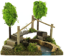 Curva Di Fiume per Presepe Con