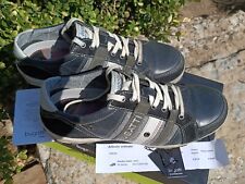 scarpe uomo sneakers Bugatti Tg. 44 Nero Adrian Shoes Schwarz Sneakers