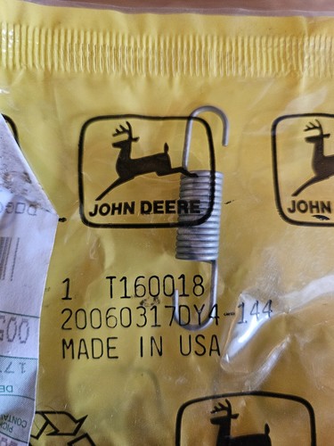 John deere spring t160018 oem - spring,
