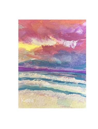 Aceo original painting - aceo, by