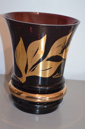 Vase charles schneider verre - vase,
