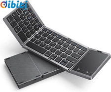 Tastiera Wireless Pieghevole, Tastiera Bluetooth Layout Italiana Con Touchpad, P