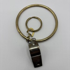 Fischietto vintage in metallo