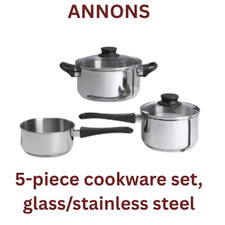 IKEA ANNONS 5 Pezzi 3 Pentole